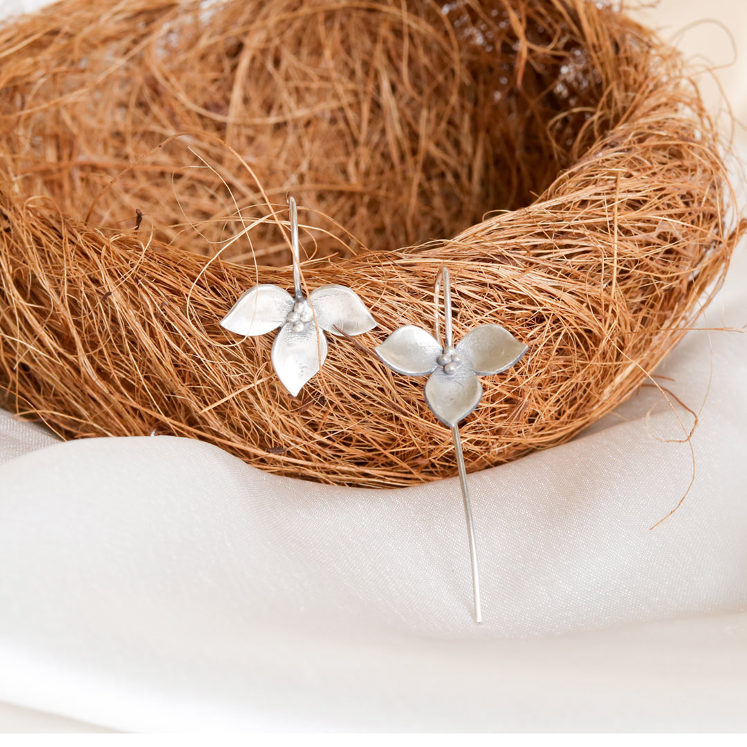 Trillium Hook Earrings