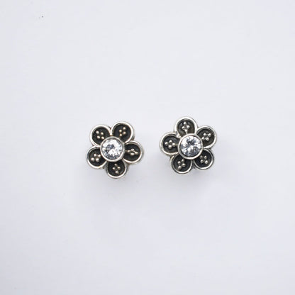 Floral Zircon Studds