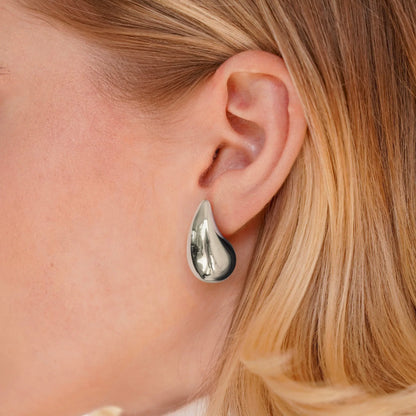 Sterling Silver Teardrop Earrings